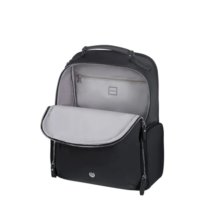 Dames Rugzakken|15.6 Inch Laptoptassen>Samsonite Karissa Evo Round Backpack 15.6" black