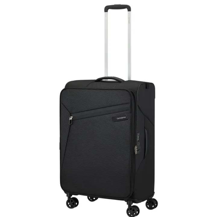 Reistrolleys|Reiskoffers>Samsonite Litebeam Spinner 66 EXP black