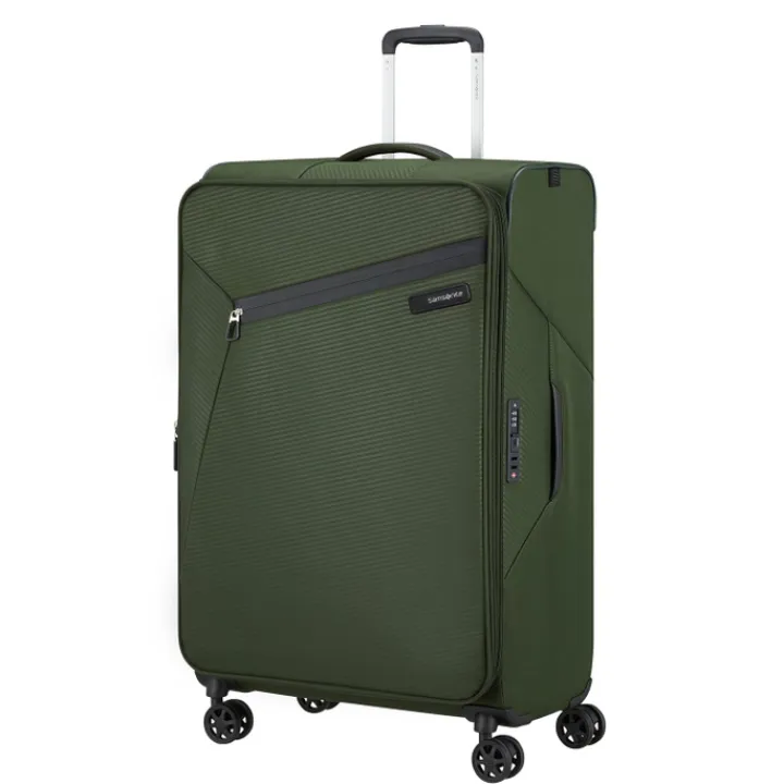 Reistrolleys|Reiskoffers>Samsonite Litebeam Spinner 77 EXP climbing ivy