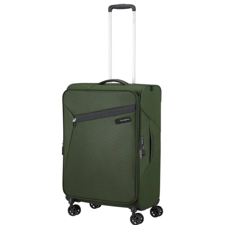 Reistrolleys|Reiskoffers>Samsonite Litebeam Spinner 66 EXP climbing ivy