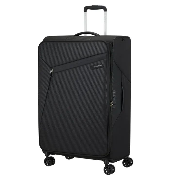 Reistrolleys|Reiskoffers>Samsonite Litebeam Spinner 77 EXP black