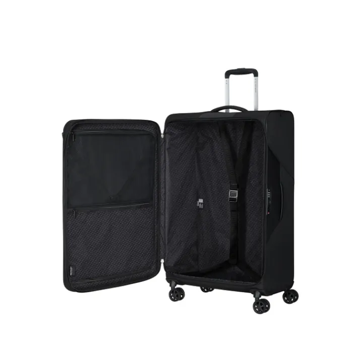 Reistrolleys|Reiskoffers>Samsonite Litebeam Spinner 77 EXP black