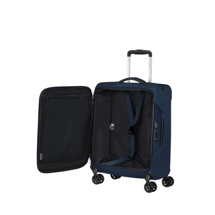 Transavia Trolleys|Ryanair Trolleys>Samsonite Litebeam Spinner 55 midnight blue