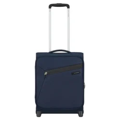 Transavia Trolleys|Handbagage Trolleys>Samsonite Litebeam Upright 45 Underseater midnight blue