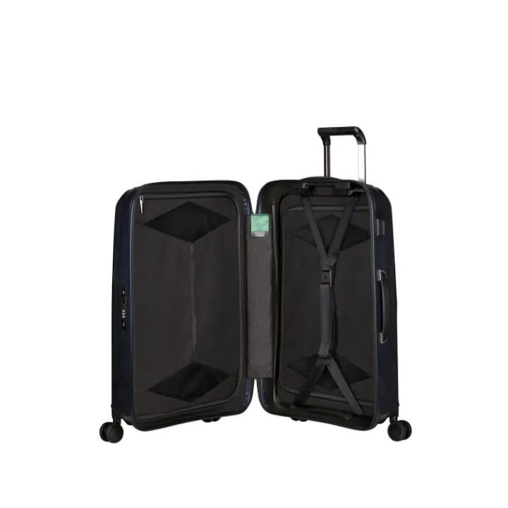 Reistrolleys|Reiskoffers>Samsonite Major-Lite Spinner 69 midnight blue