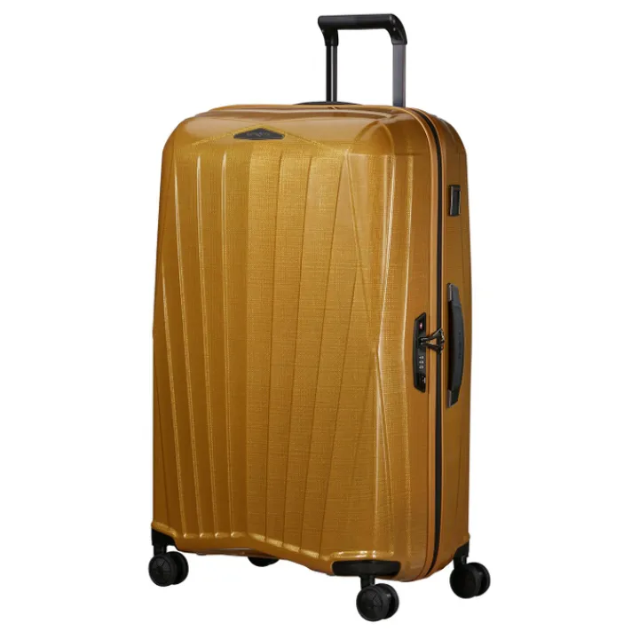 Reistrolleys|Reiskoffers>Samsonite Major-Lite Spinner 77 saffron yellow