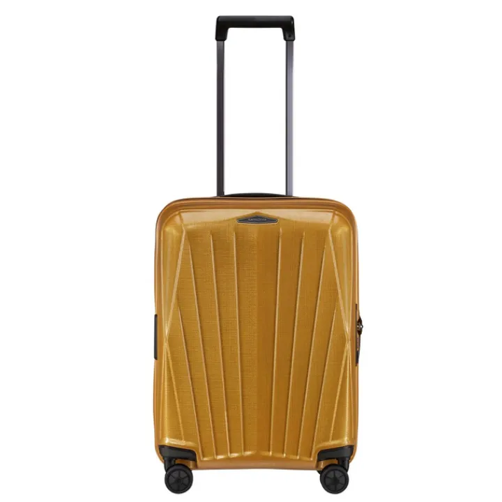 Transavia Trolleys|Ryanair Trolleys>Samsonite Major-Lite Spinner 55 EXP saffron yellow