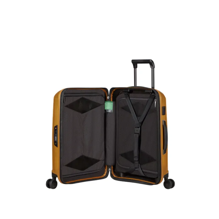 Transavia Trolleys|Ryanair Trolleys>Samsonite Major-Lite Spinner 55 EXP saffron yellow