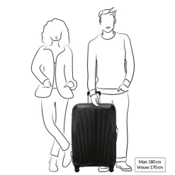 Reistrolleys|Reiskoffers>Samsonite Major-Lite Spinner 77 midnight blue