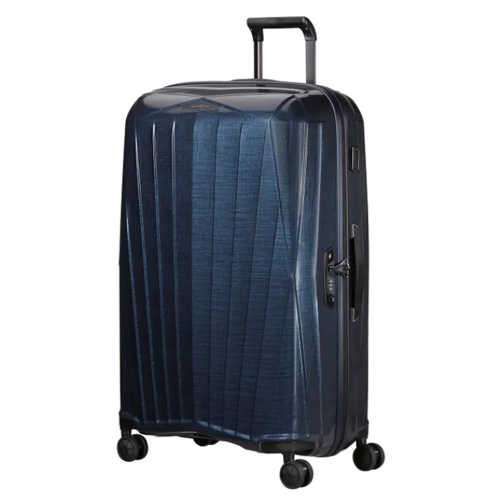 Reistrolleys|Reiskoffers>Samsonite Major-Lite Spinner 77 midnight blue