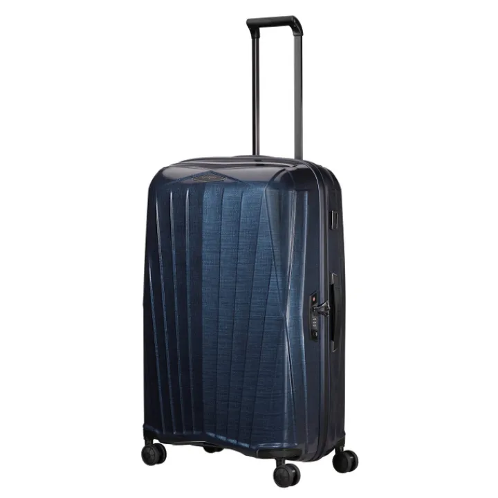 Reistrolleys|Reiskoffers>Samsonite Major-Lite Spinner 77 midnight blue