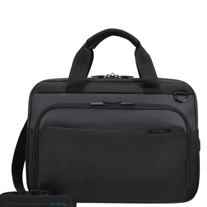 Herentassen|Laptop Schoudertassen>Samsonite Mysight Laptop Bag 14.1'' black