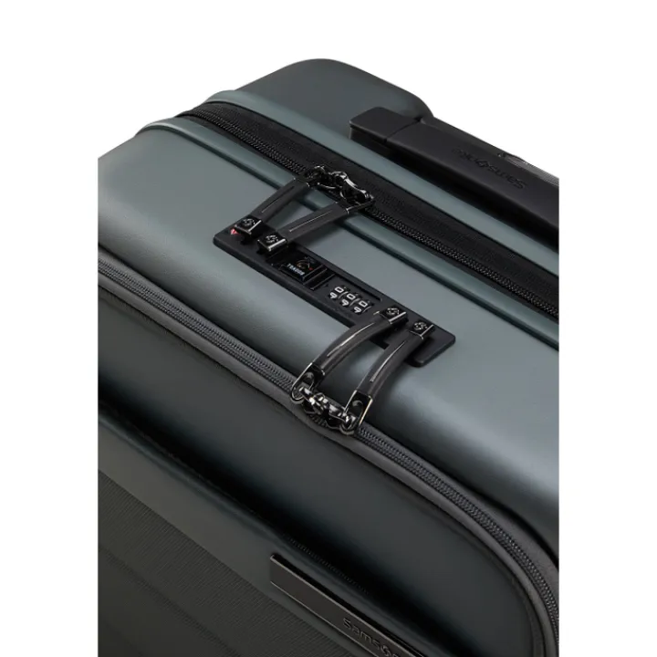 Transavia Trolleys|Handbagage Trolleys>Samsonite Neopod Spinner 55 EXP Easy Access FL sage khaki