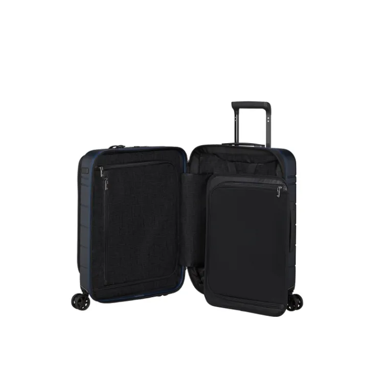 Transavia Trolleys|Handbagage Trolleys>Samsonite Neopod Spinner 55 EXP Easy Access FL midnight blue