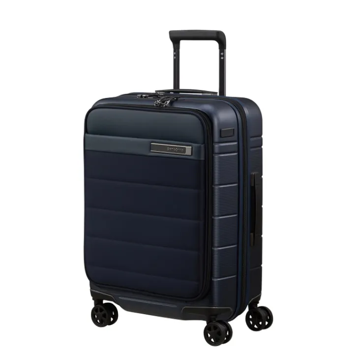 Transavia Trolleys|Handbagage Trolleys>Samsonite Neopod Spinner 55 EXP Easy Access FL midnight blue