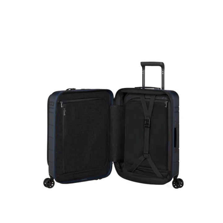 Transavia Trolleys|Handbagage Trolleys>Samsonite Neopod Spinner 55 EXP Easy Access FL midnight blue