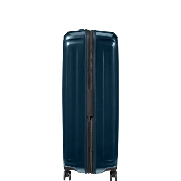 Reistrolleys|Reiskoffers>Samsonite Nuon Spinner 81 Exp metallic dark blue