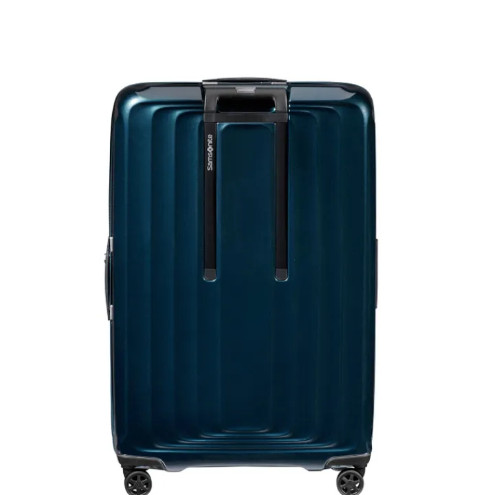 Reistrolleys|Reiskoffers>Samsonite Nuon Spinner 81 Exp metallic dark blue