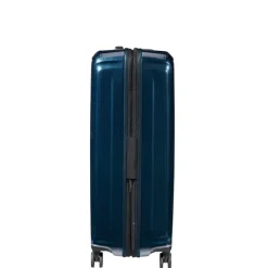 Reistrolleys|Reiskoffers>Samsonite Nuon Spinner 75 Exp metallic dark blue