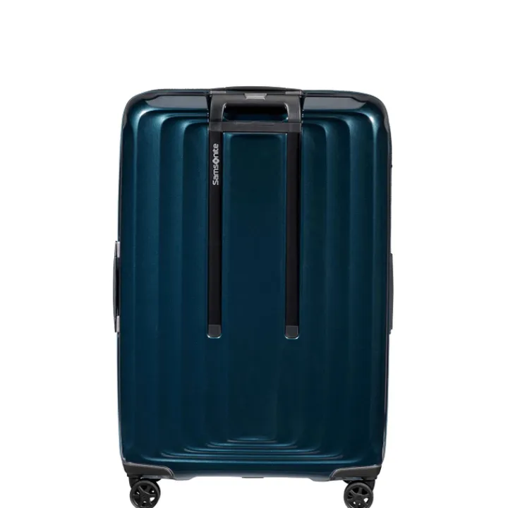 Reistrolleys|Reiskoffers>Samsonite Nuon Spinner 75 Exp metallic dark blue