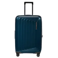 Reistrolleys|Reiskoffers>Samsonite Nuon Spinner 69 Exp metallic dark blue