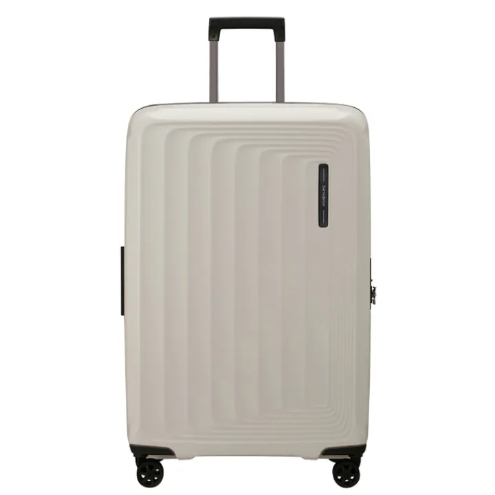 Reistrolleys|Reiskoffers>Samsonite Nuon Spinner 75/28 Expandable matt quartz