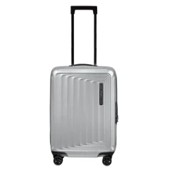 Transavia Trolleys|Ryanair Trolleys>Samsonite Nuon Spinner 55 Exp matt silver