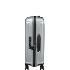 Transavia Trolleys|Ryanair Trolleys>Samsonite Nuon Spinner 55 Exp matt silver
