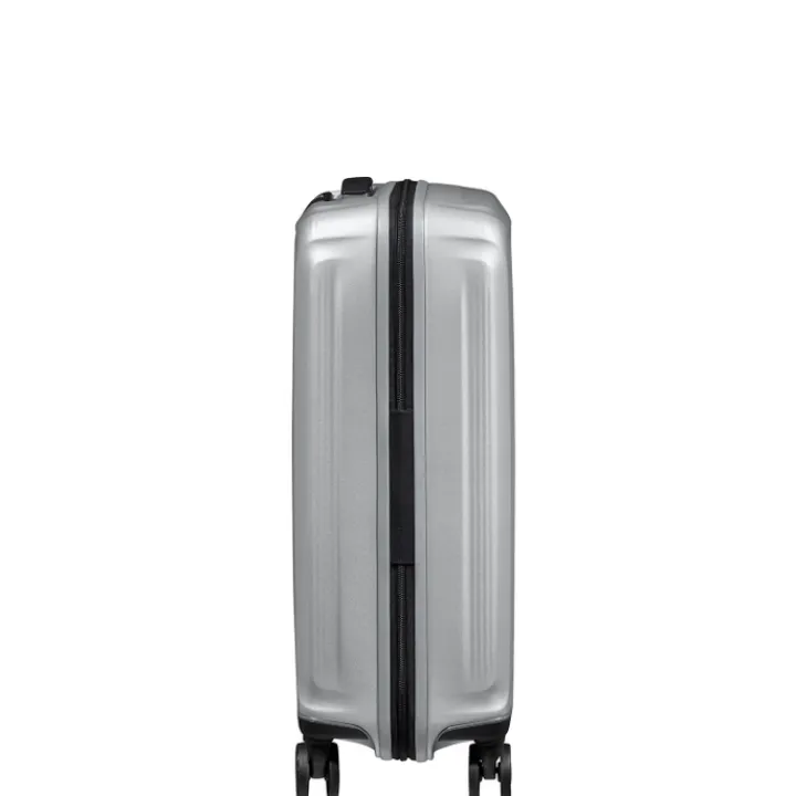 Transavia Trolleys|Ryanair Trolleys>Samsonite Nuon Spinner 55 Exp matt silver