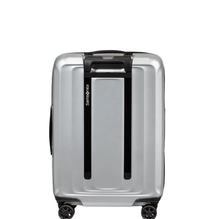 Transavia Trolleys|Ryanair Trolleys>Samsonite Nuon Spinner 55 Exp matt silver