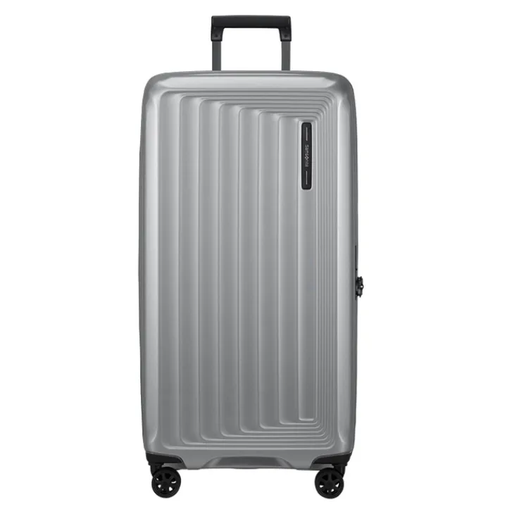 Reistrolleys|Reiskoffers>Samsonite Nuon Trunk 80/30 matt silver