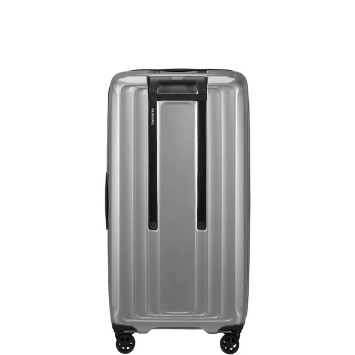 Reistrolleys|Reiskoffers>Samsonite Nuon Trunk 80/30 matt silver