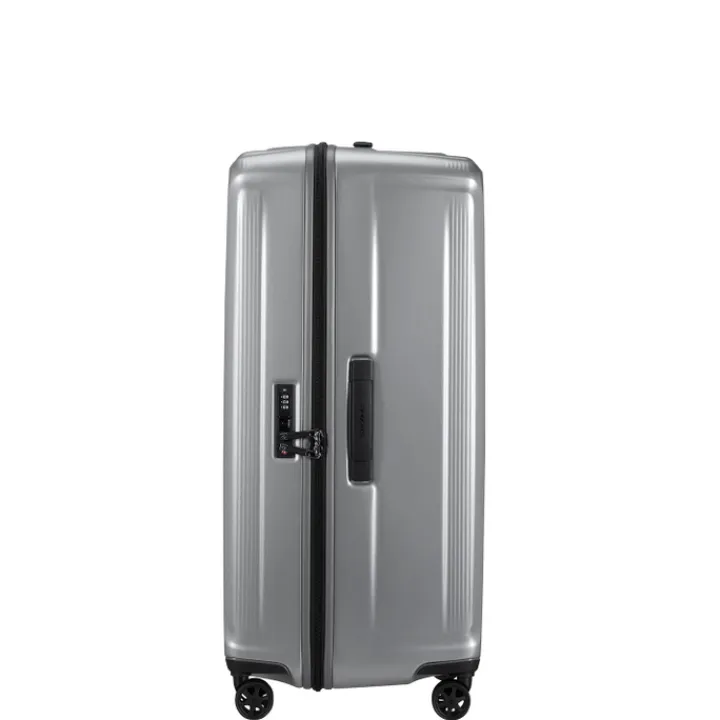 Reistrolleys|Reiskoffers>Samsonite Nuon Trunk 80/30 matt silver