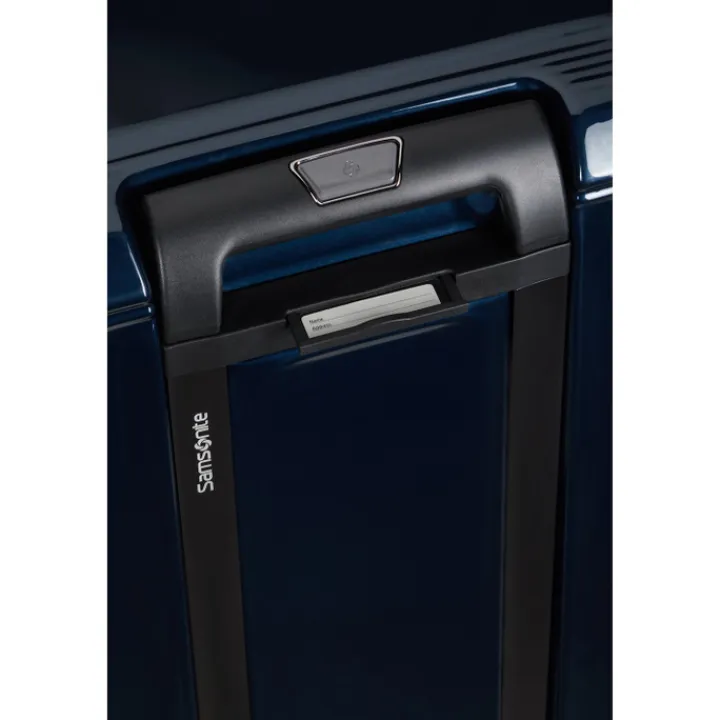 Reistrolleys|Reiskoffers>Samsonite Nuon Trunk 80/30 metallic dark blue