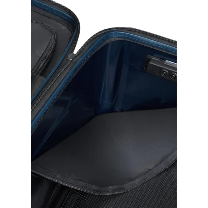 Reistrolleys|Reiskoffers>Samsonite Nuon Trunk 80/30 metallic dark blue