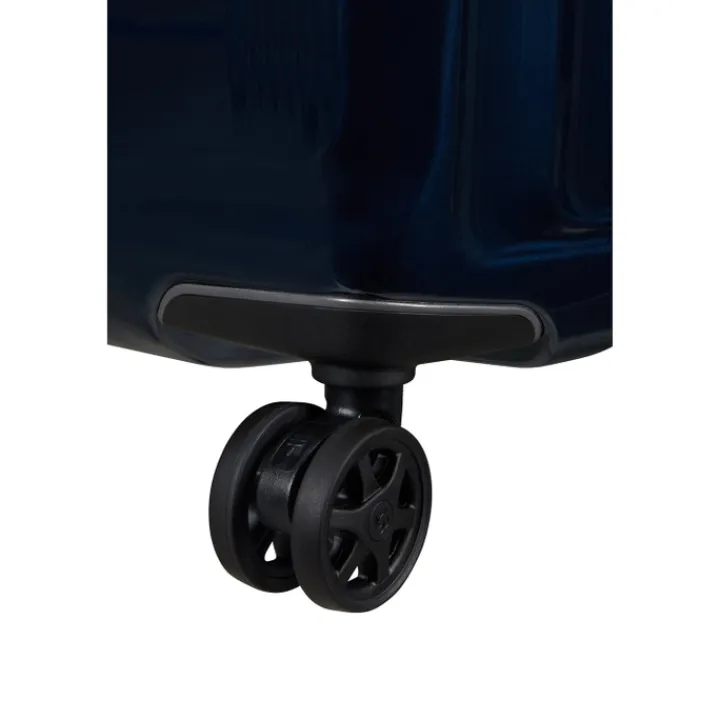 Reistrolleys|Reiskoffers>Samsonite Nuon Trunk 80/30 metallic dark blue