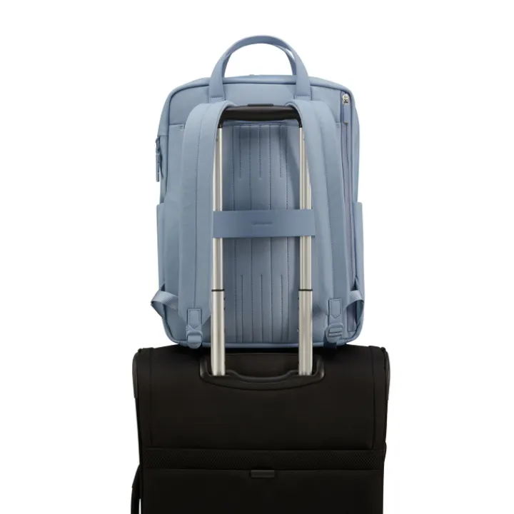Kleine Rugzakken|Heren Rugzakken>Samsonite 4Pack Laptop Backpack + Handles 15.6" dusty blue
