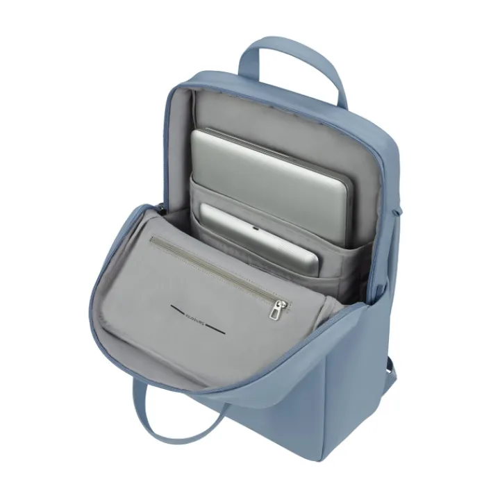Kleine Rugzakken|Heren Rugzakken>Samsonite 4Pack Laptop Backpack + Handles 15.6" dusty blue