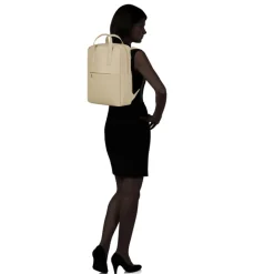 Kleine Rugzakken|Dames Rugzakken>Samsonite 4Pack Laptop Backpack + Handles 15.6" sand