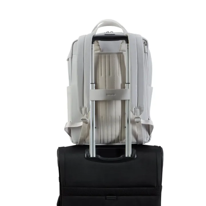Kleine Rugzakken|Heren Rugzakken>Samsonite 4Pack Laptop Backpack + Handles 15.6" cloudy grey