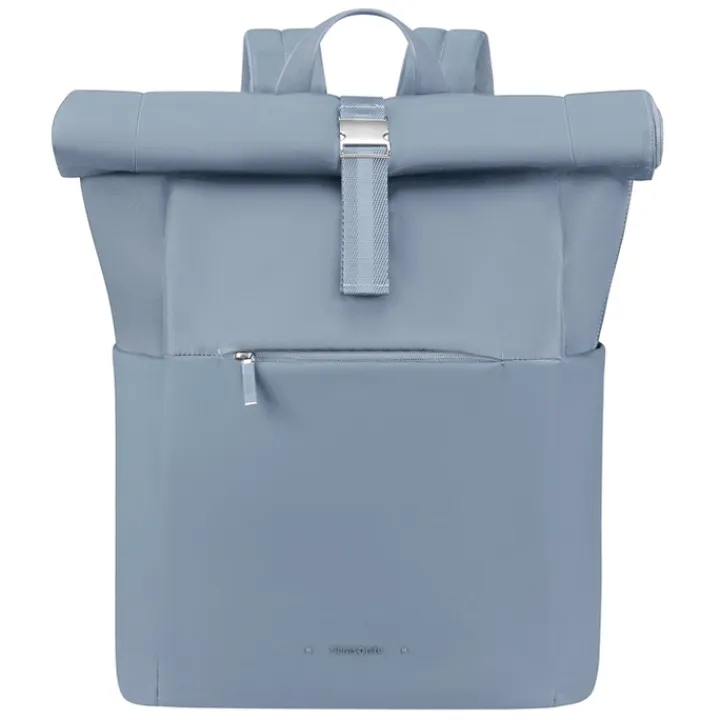 Dames Rugzakken|Schoolrugzak>Samsonite 4Pack Laptop Rolltop Backpack 15.6" dusty blue
