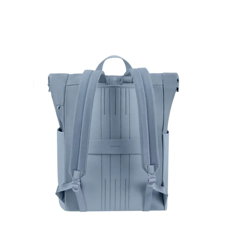 Dames Rugzakken|Schoolrugzak>Samsonite 4Pack Laptop Rolltop Backpack 15.6" dusty blue
