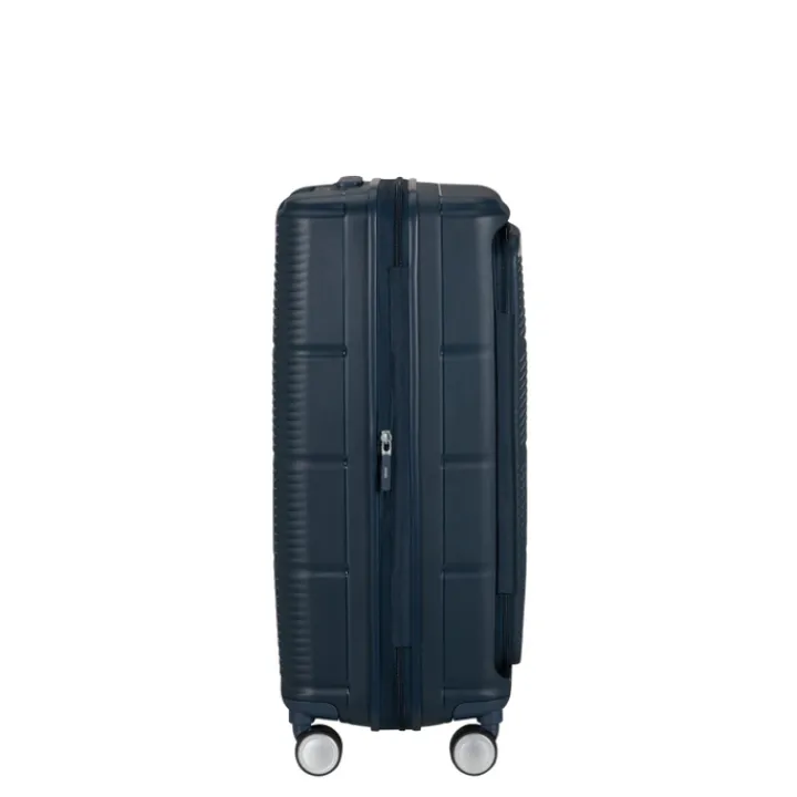 Reistrolleys|Reiskoffers>Samsonite Paralux HS Spinner 67 Expandable midnight blue