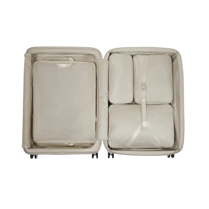 Reistrolleys|Reiskoffers>Samsonite Paralux HS Spinner 75 Expandable stone grey