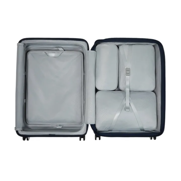 Reistrolleys|Reiskoffers>Samsonite Paralux HS Spinner 75 Expandable midnight blue