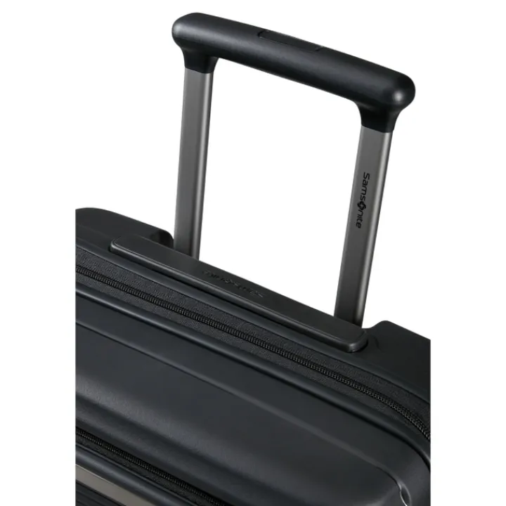 Transavia Trolleys|Handbagage Trolleys>Samsonite Paralux HS Spinner 55 Expandable black