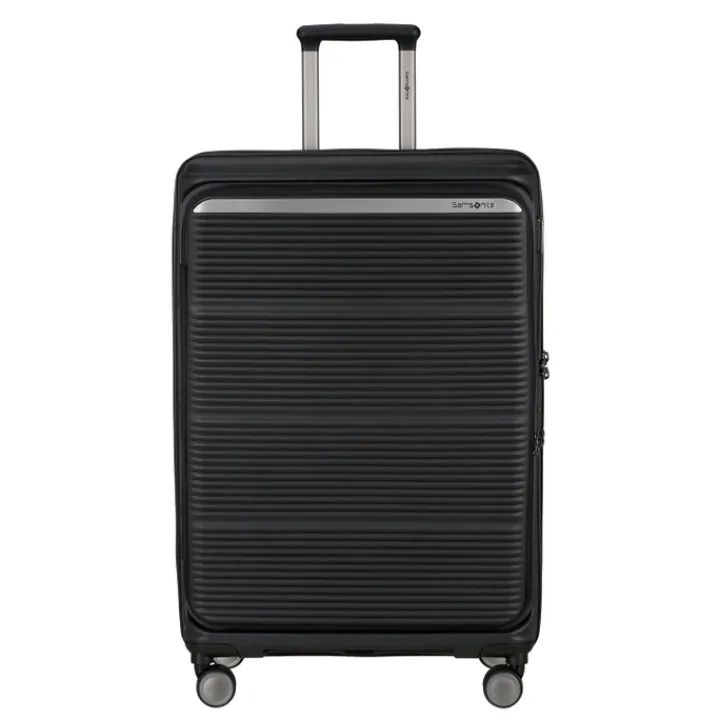 Reistrolleys|Reiskoffers>Samsonite Paralux HS Spinner 75 Expandable black