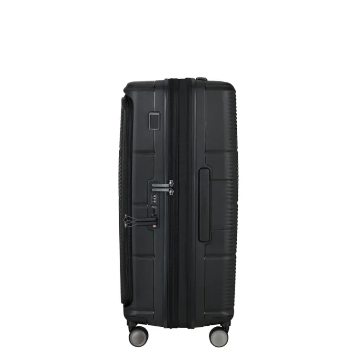 Reistrolleys|Reiskoffers>Samsonite Paralux HS Spinner 75 Expandable black