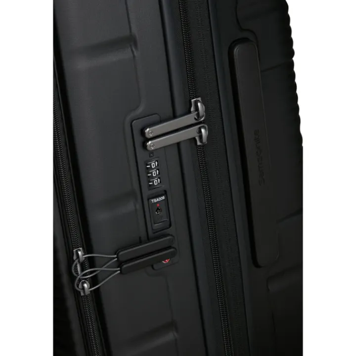Reistrolleys|Reiskoffers>Samsonite Paralux HS Spinner 75 Expandable black