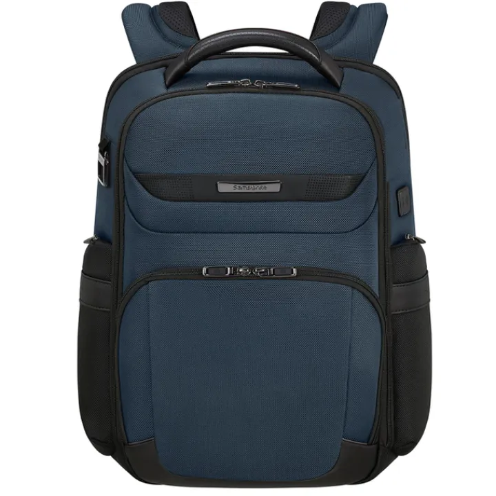 Kleine Rugzakken|Heren Rugzakken>Samsonite Pro-DLX 6 Backpack 15.6" Slim blue